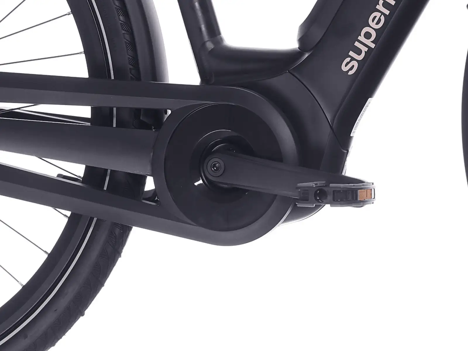 Superior eWAY 5.9 městskí elektrokolo Matte Black