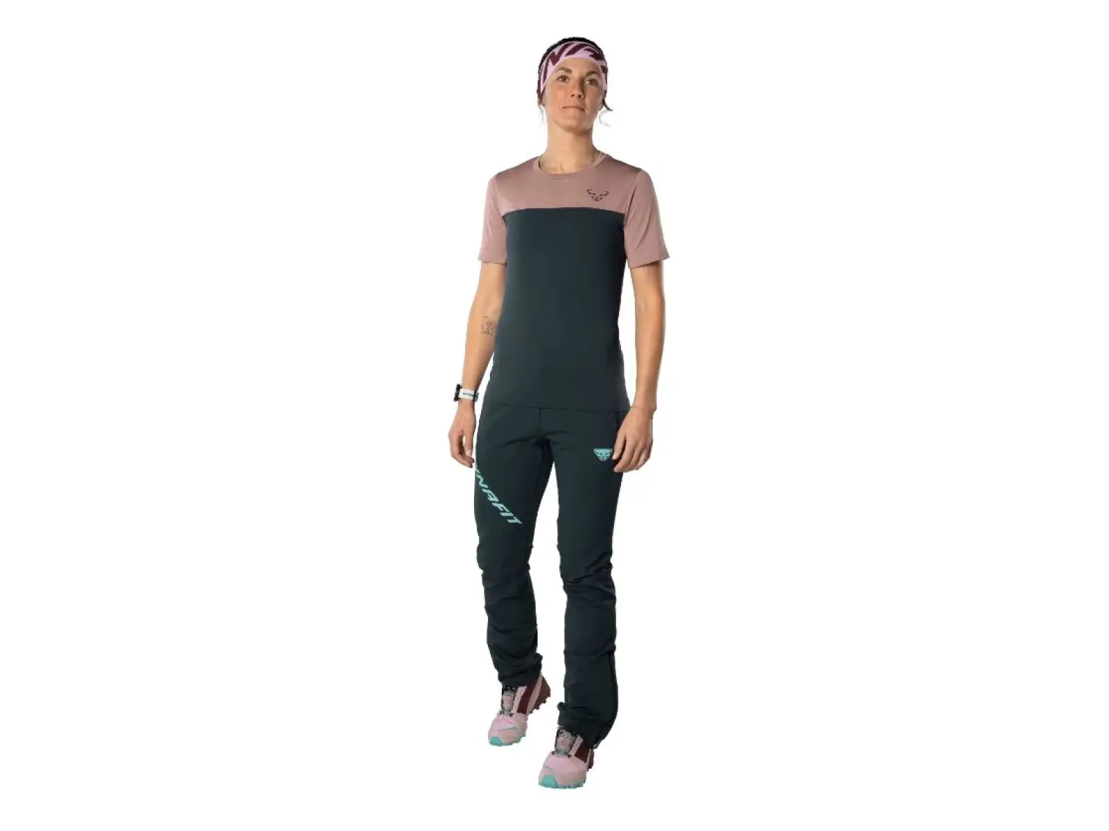 Dynafit Traverse S-TECH dámské tričko Blueberry/Mokarosa