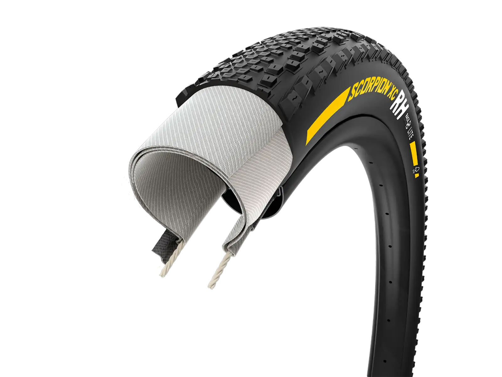 Pirelli Scorpion XC RH Team Edition Lite 29x2,4 plášť kevlar žlutý