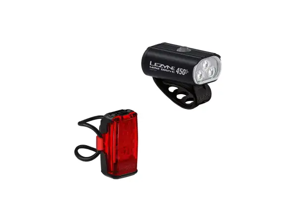 Lezyne Mini Drive 450+ KTV+ Drive přední + zadní světlo