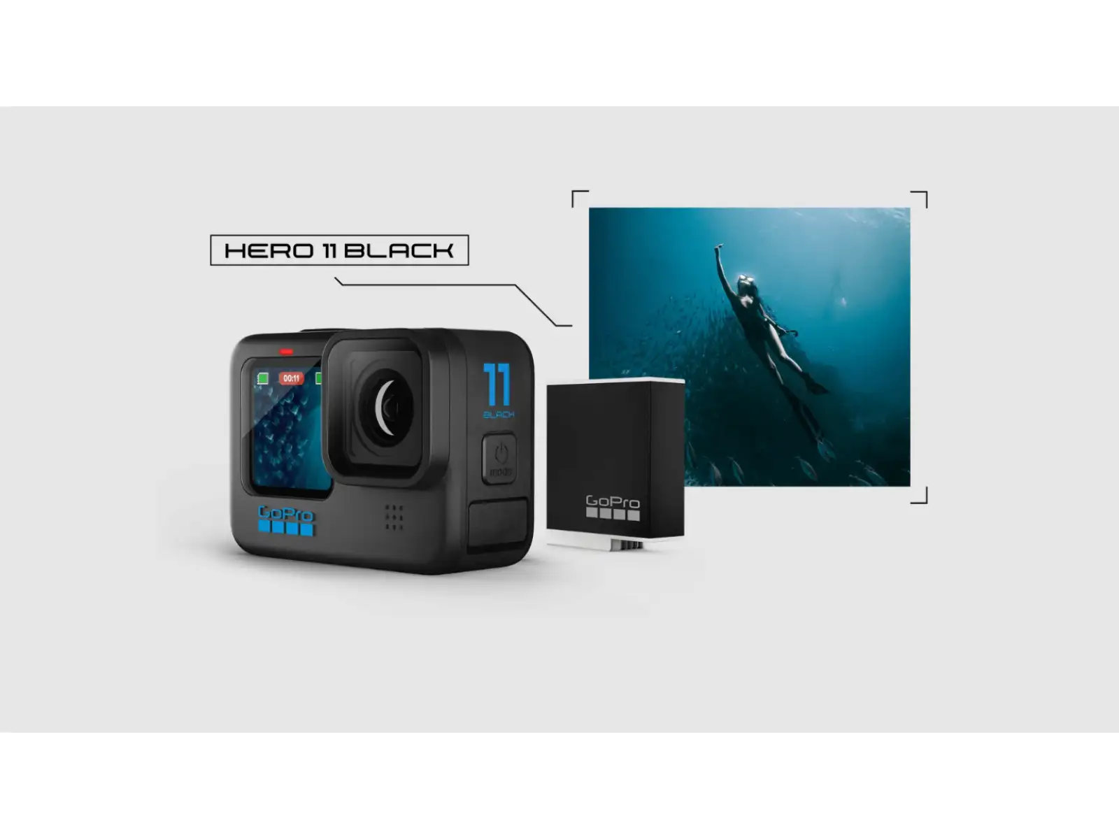 GoPro HERO11 Black akční kamera + termohrnek GoPro