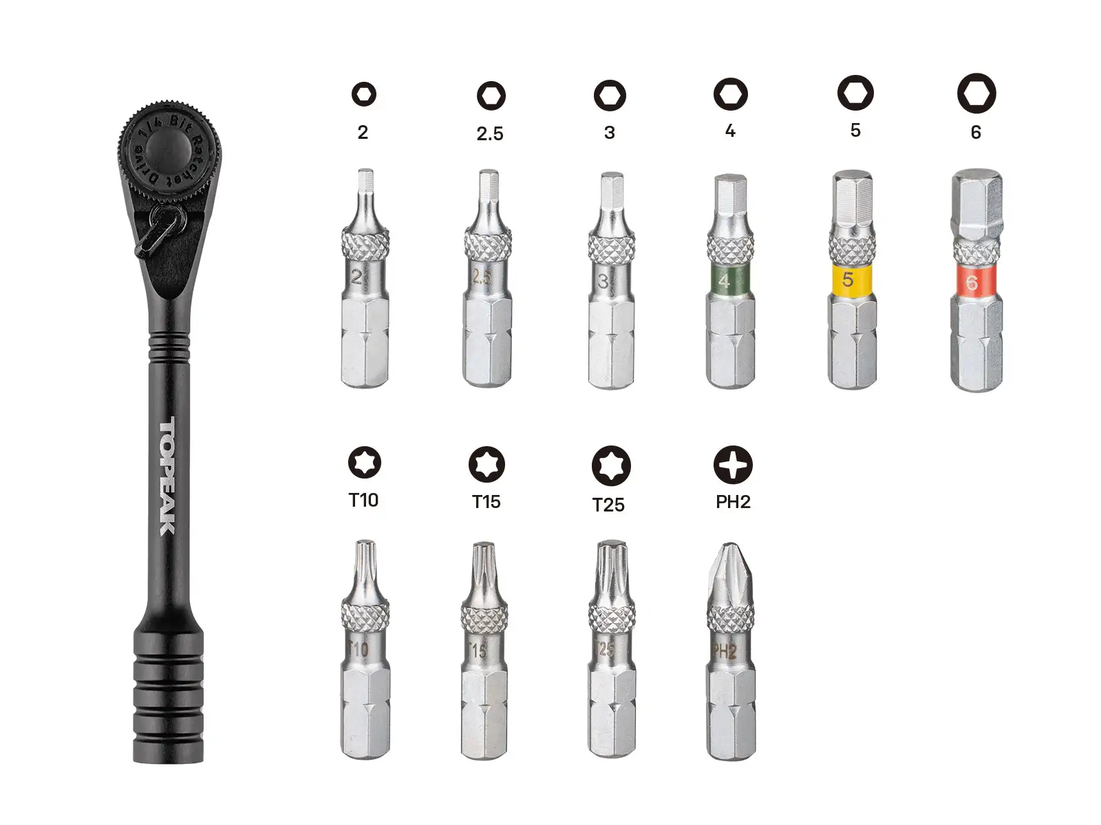 Topeak Ratchet Rocket Essential ráčna s bity