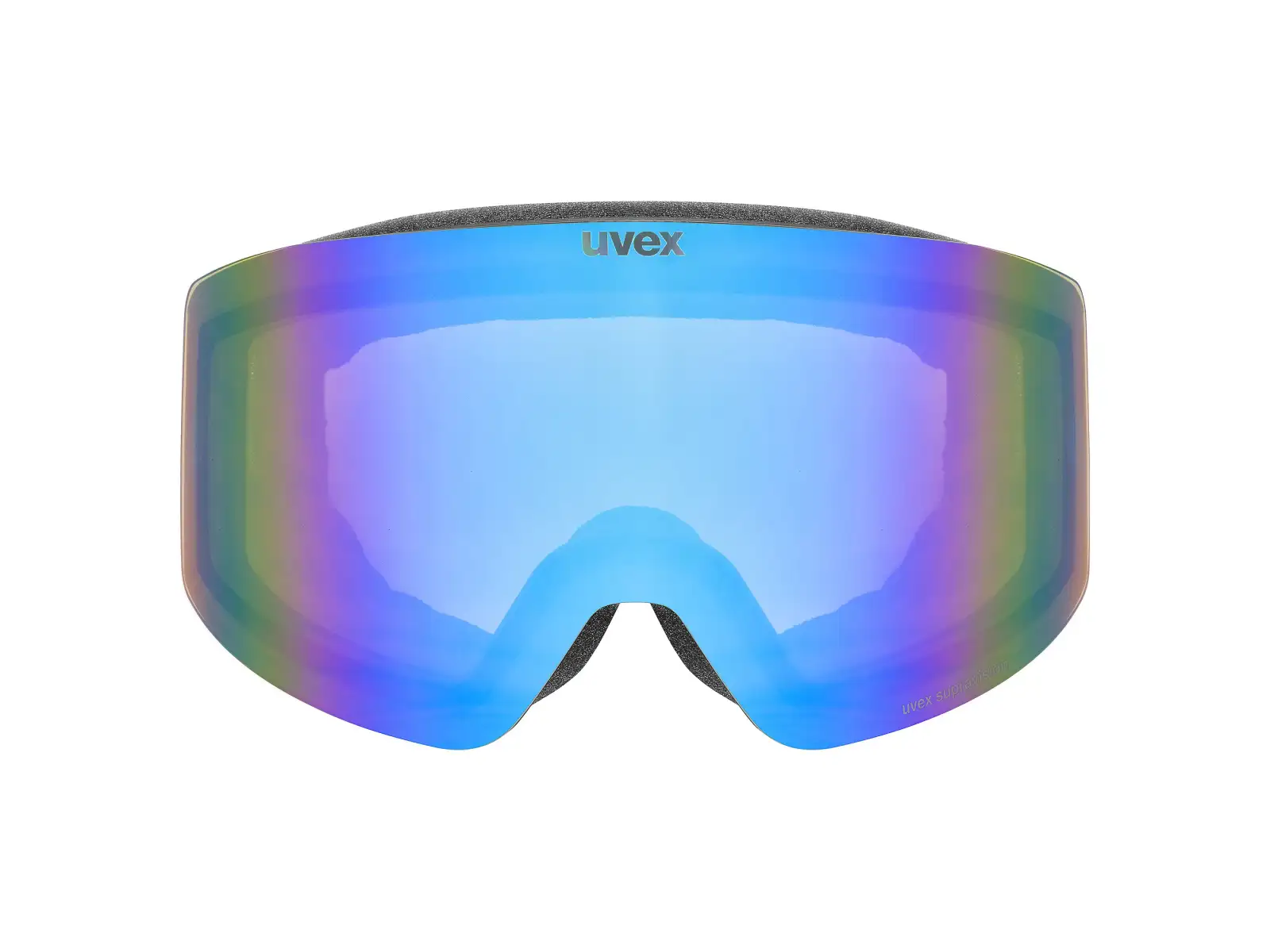 Uvex Provoque FM lyžařské brýle black matt/blue - green
