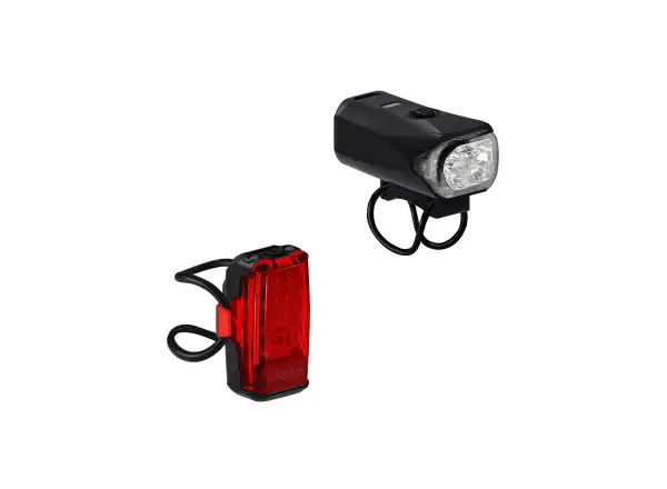 Lezyne KTV Drive 300+/KTV+ Drive set předního a zadního světla