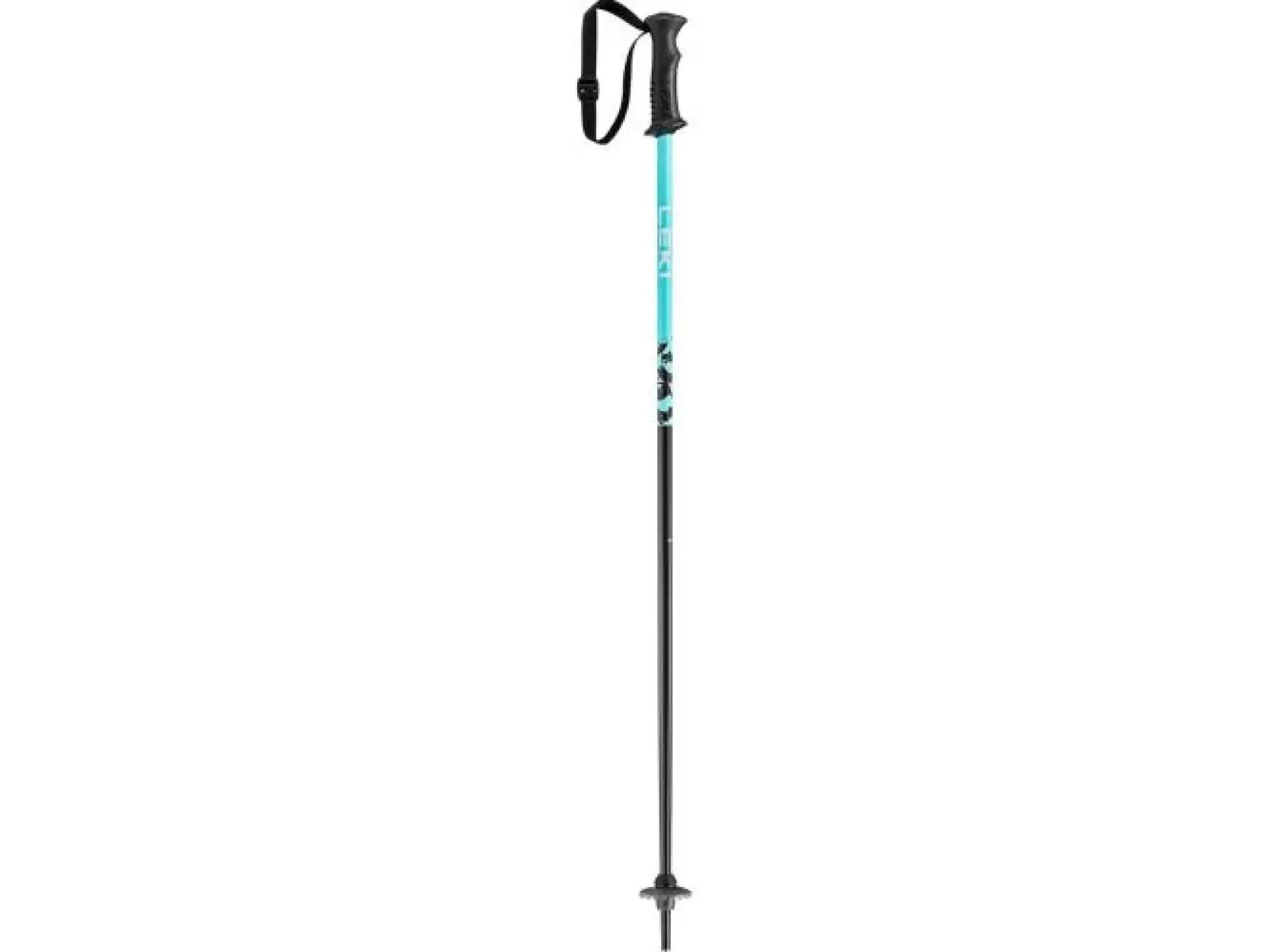 Leki Rider dětské sjezdové hole darkblue-light turquoise-white
