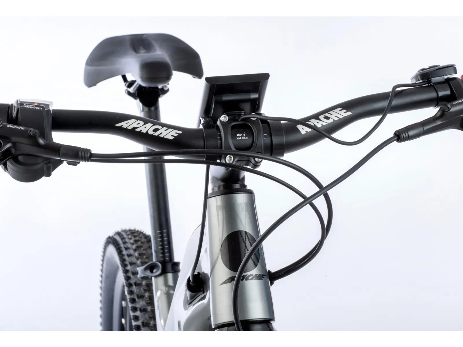 Apache Hupahu MX1 510 840Wh 48V horské elektrokolo Silver