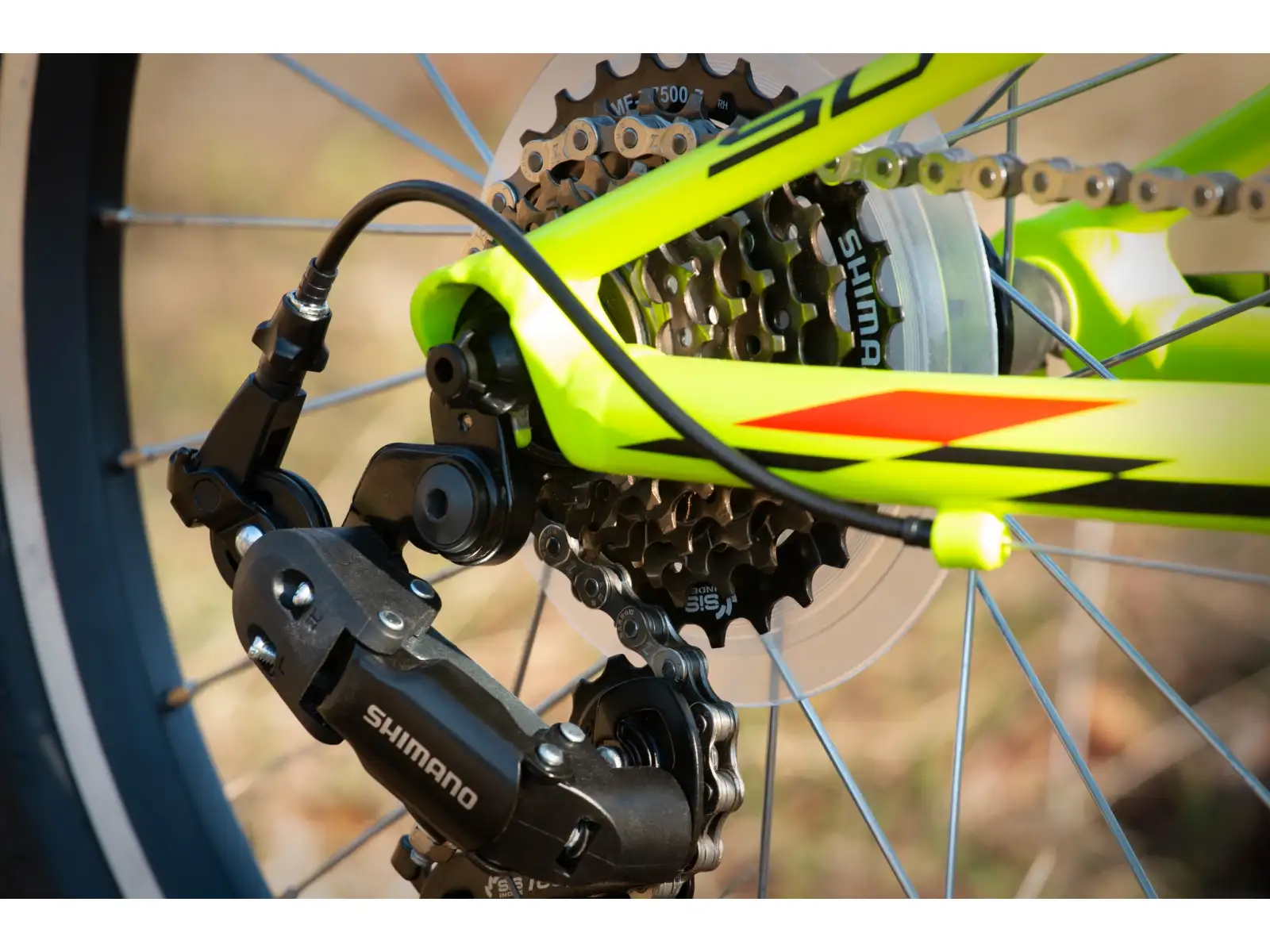 Superior Racer XC 20 Matte Lime/Black/Red dětské horské kolo