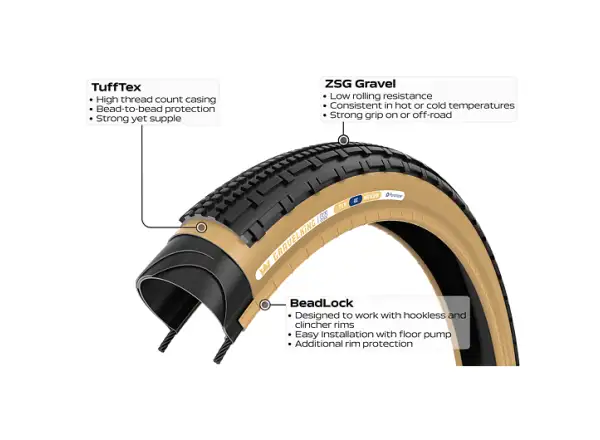 Panaracer GravelKing SK B2 35-622 gravel plášť kevlar