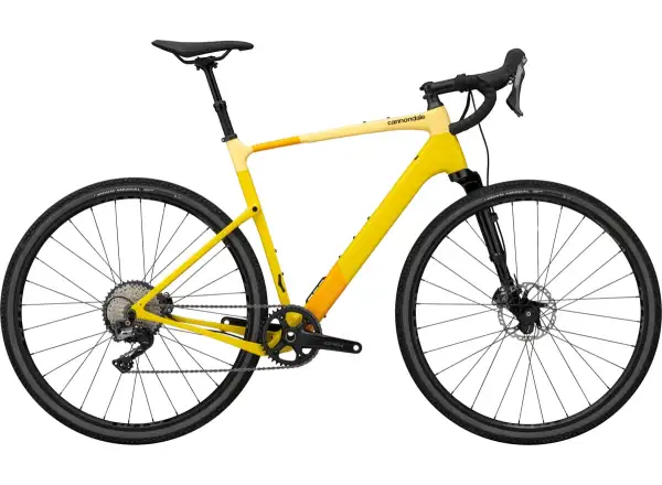 Cannondale Topstone Carbon 2 Lefty gravel kolo Laguna Yellow