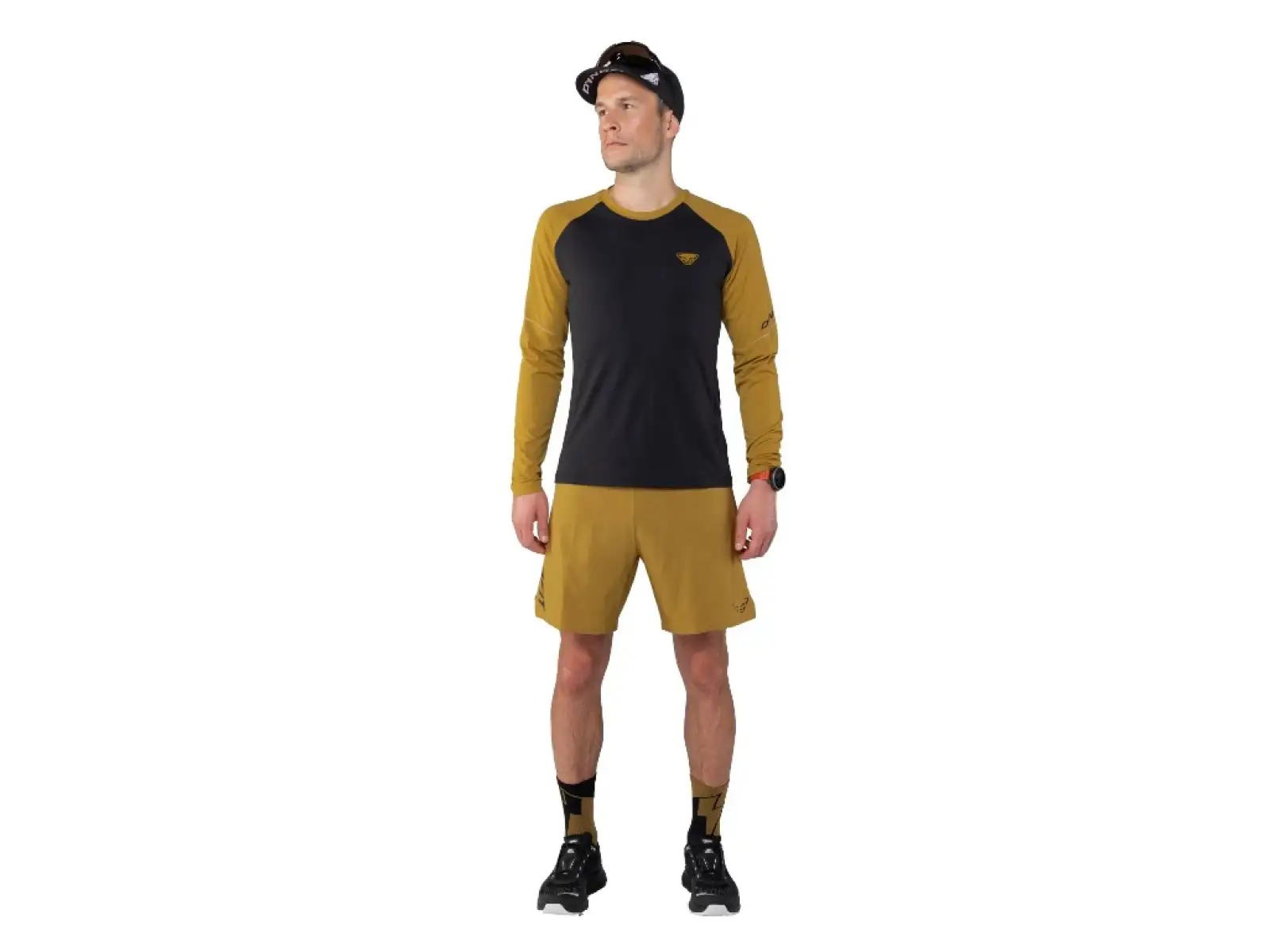 Dynafit Alpine Pro pánské triko dlouhý rukáv Black Out/Tobacco