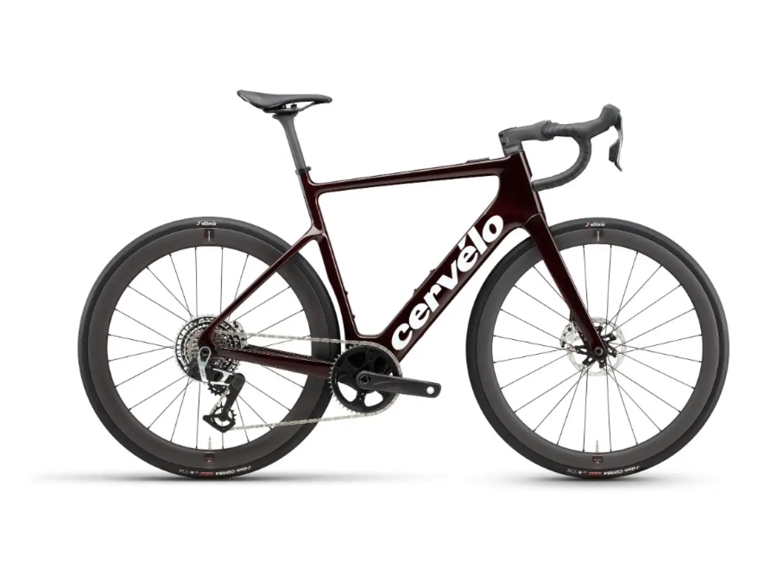 Cervélo Rouvida Red XPLR AXS 1 silniční elektrokolo Black Cherry