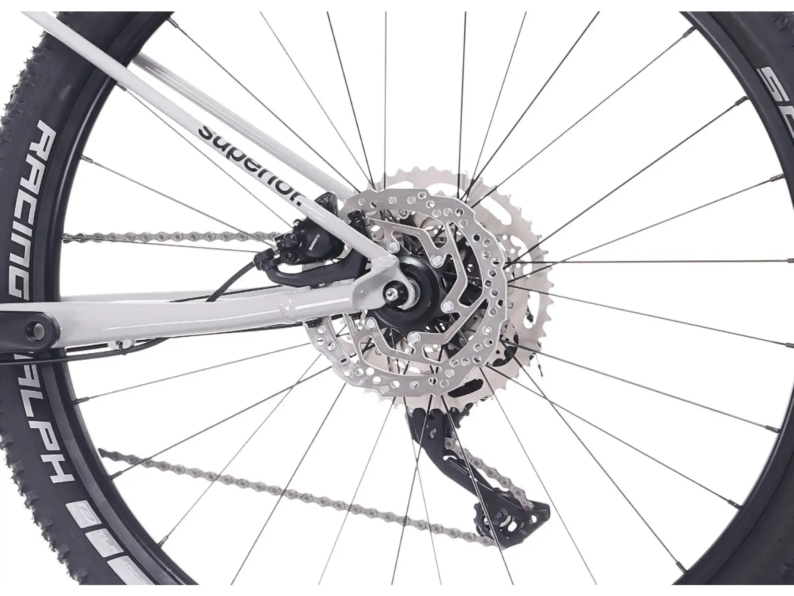 Superior Team 27.3 dětské horské kolo Gloss Grey/Red