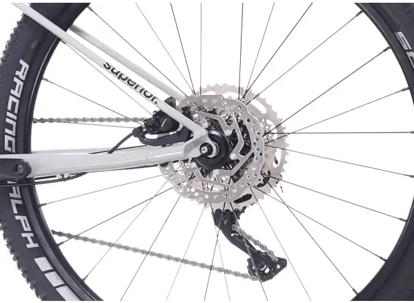 Superior Team 27.3 dětské horské kolo Gloss Grey/Red