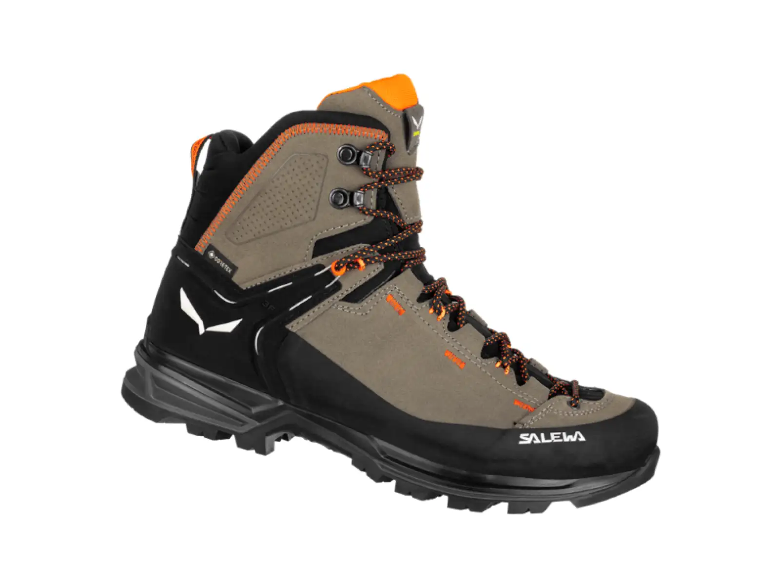 Salewa Mountain Trainer 2 Mid GTX pánské trekové boty Brown Bungee Cord/Black