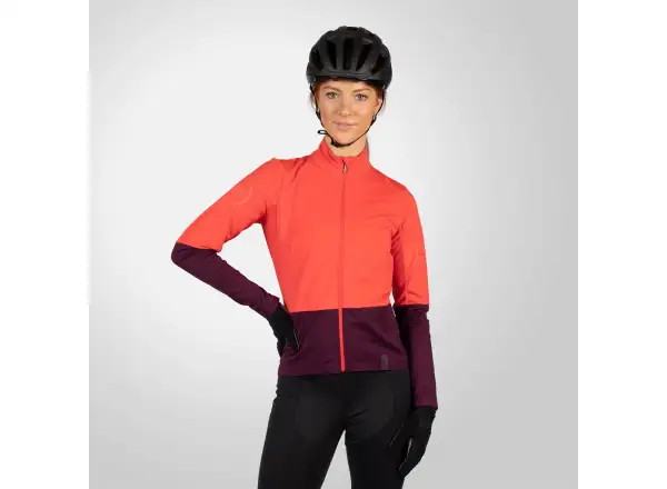 Endura FS260 JetStream dámský dres dlouhý rukáv Aubergine