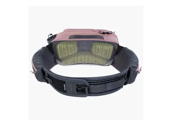 Evoc Hip Pack Pro 3 l ledvinka Dusty Pink/Carbon Grey + pitný vak 1,5 l