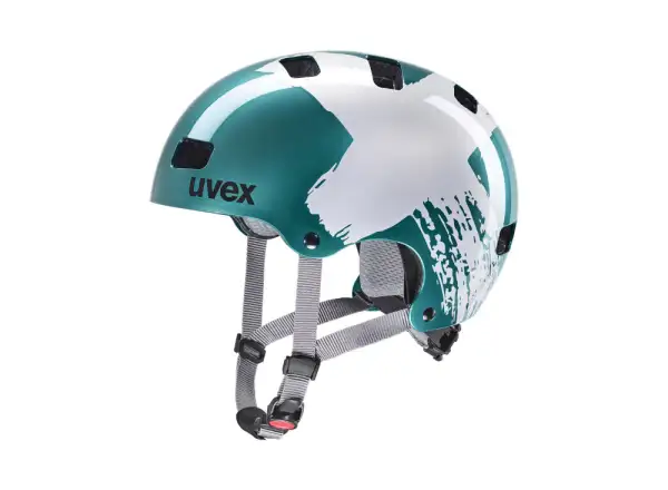 Uvex Kid 3 dětská přilba Teal/Silver