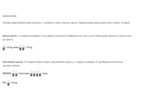 Sponser BCAA Capsules 350 g BCAA v kapslích