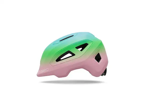 Giro Scamp II dětská přilba Mat Light Pink/Green Fade