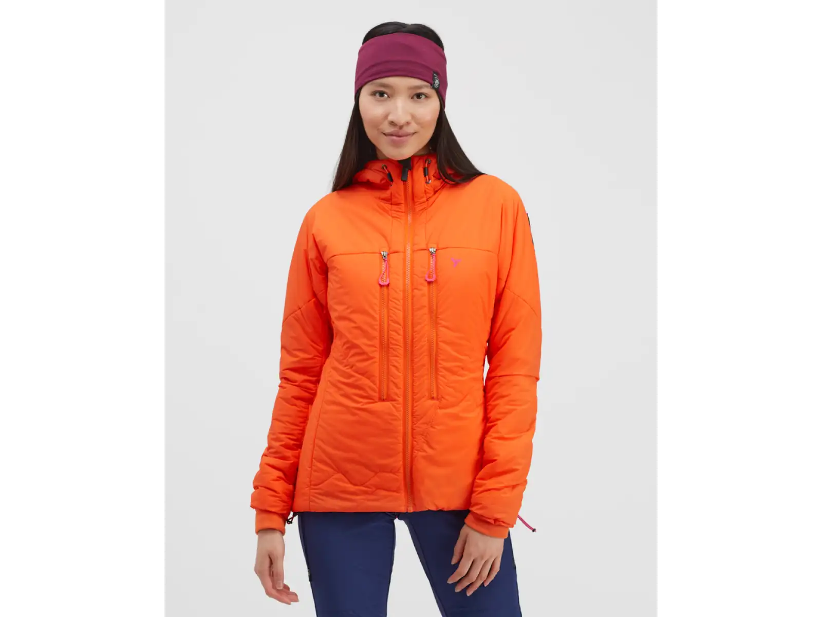 Silvini Lupa dámská skialpová mikina Orange/Pink