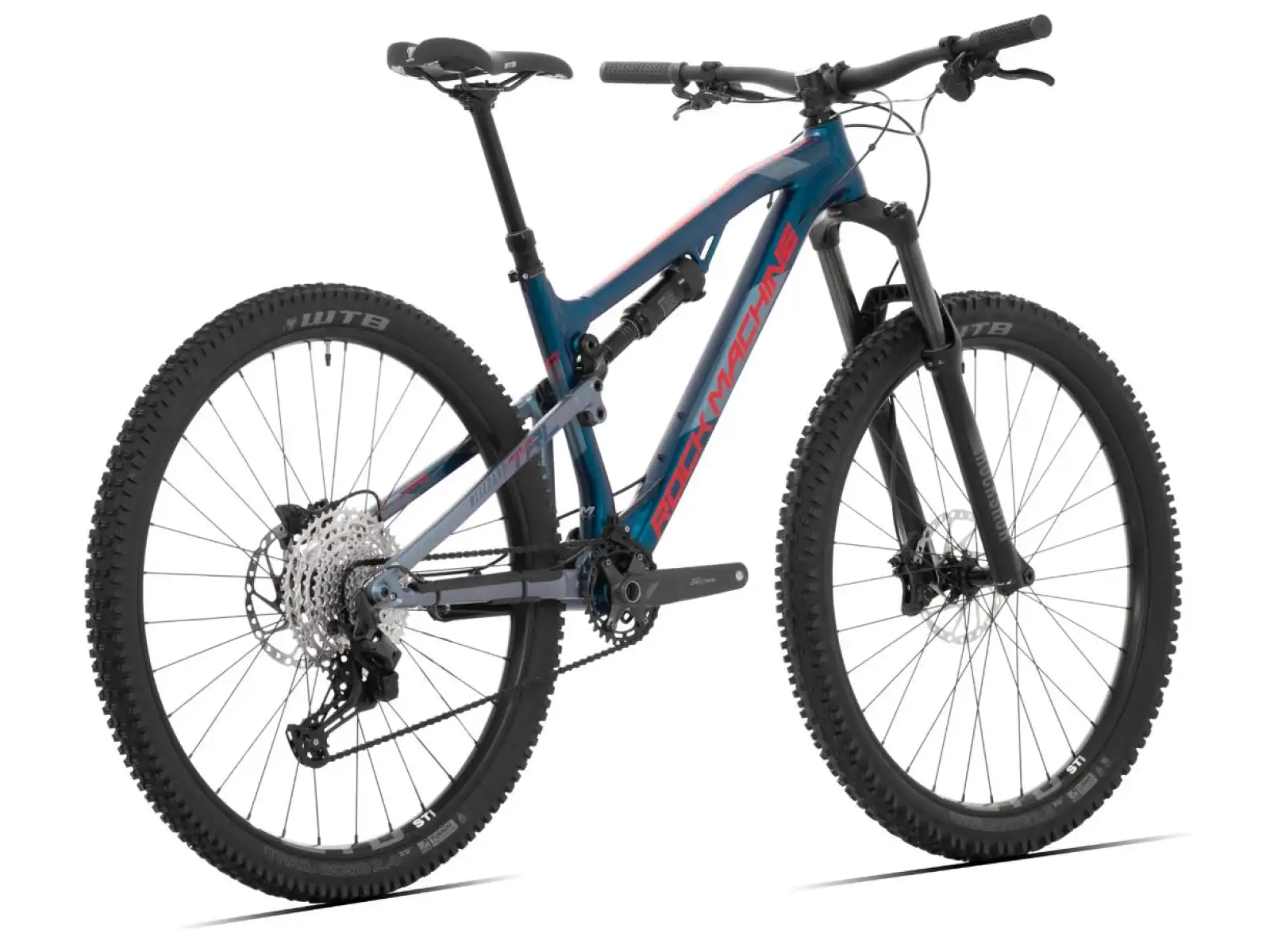 Rock Machine Blizzard TRL 30 29 celoodpružené kolometallic blue/black