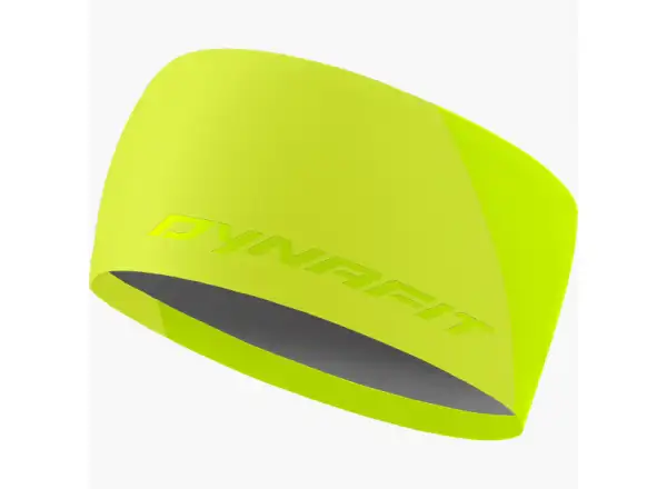 NE Dynafit Performance Dry Headband větruodolná čelenka neon yellow, vel. UNI