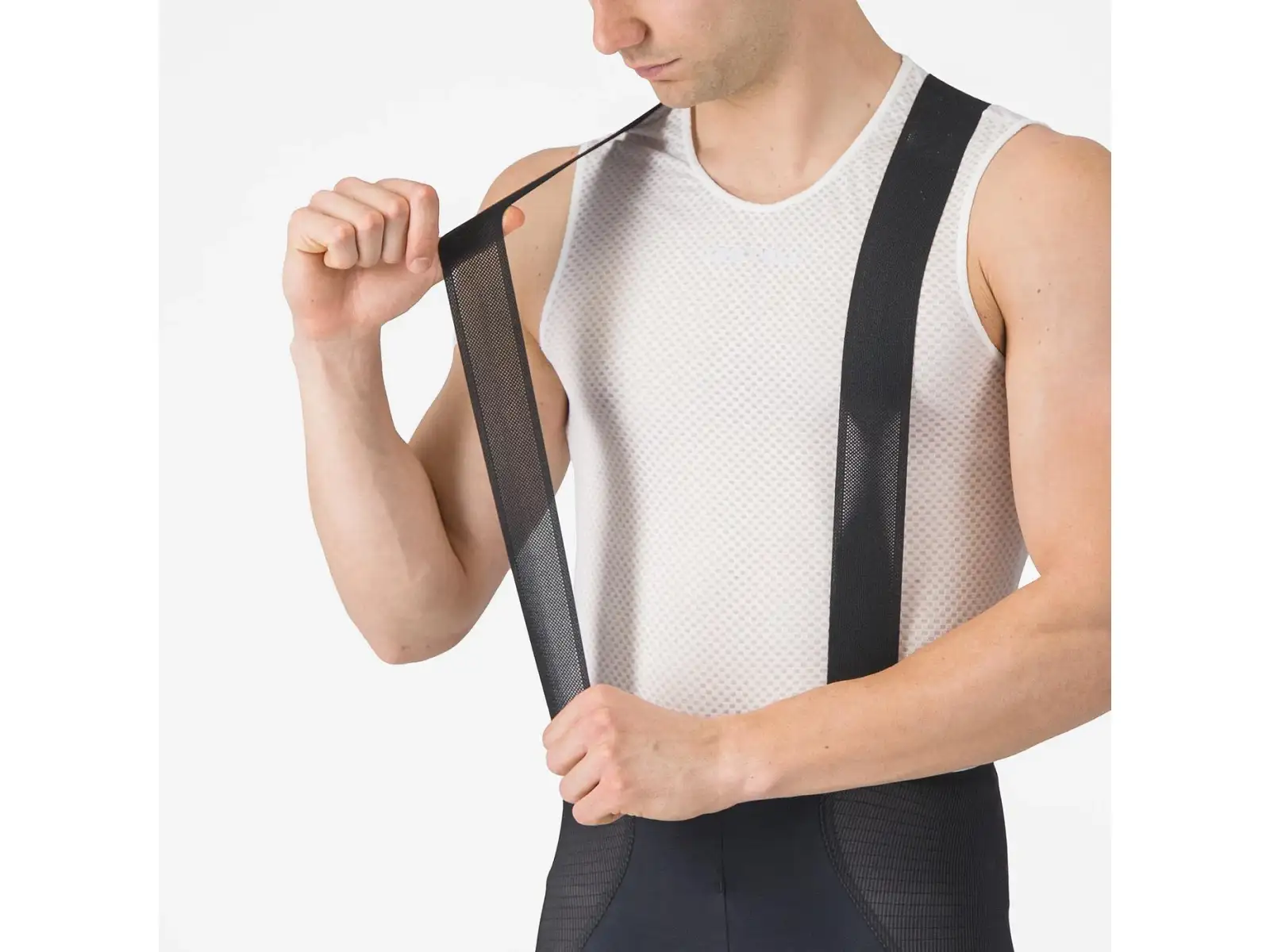 Castelli A/C pánské kraťasy s vložkou a laclem Black