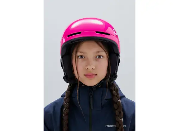 POC POCito Obex dětská lyžařská přilba Fluorescent Pink