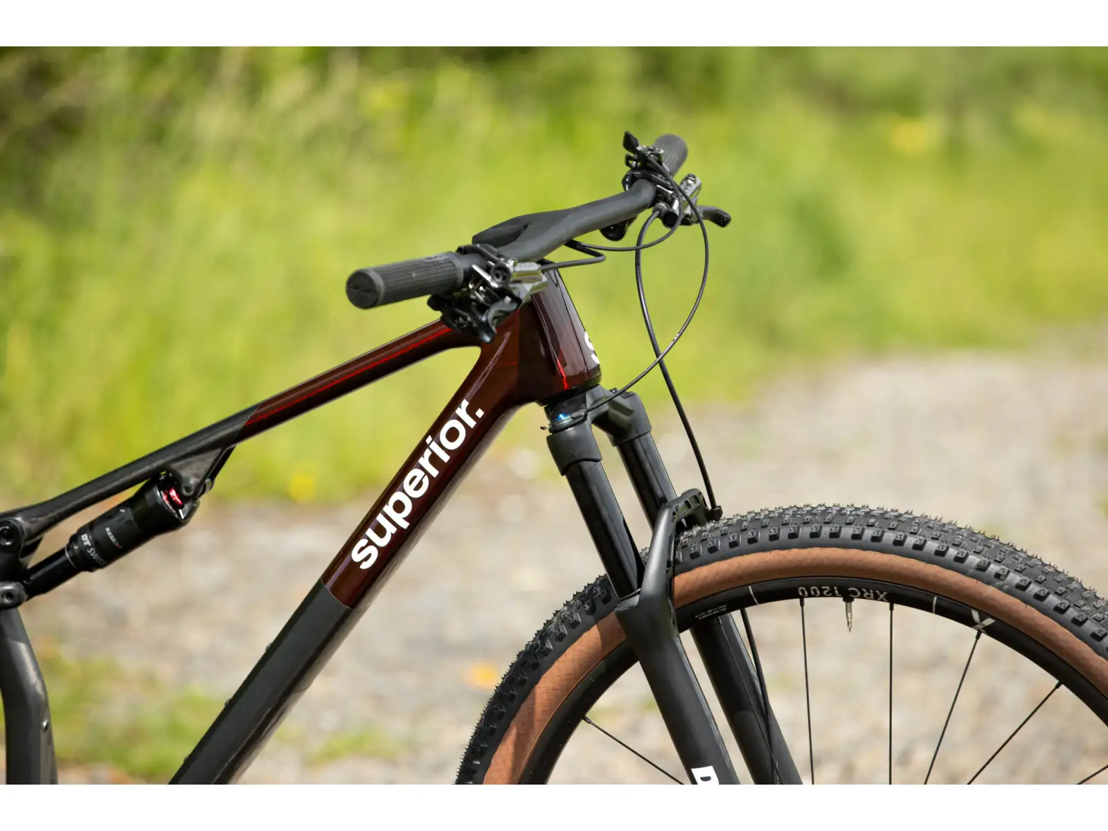 Superior XF 9.9 Team horské kolo Gloss Carbon/Red Carbon