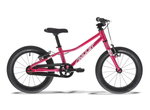 AMULET 16 Tomcat dětské kolo raspberry pearl/silver