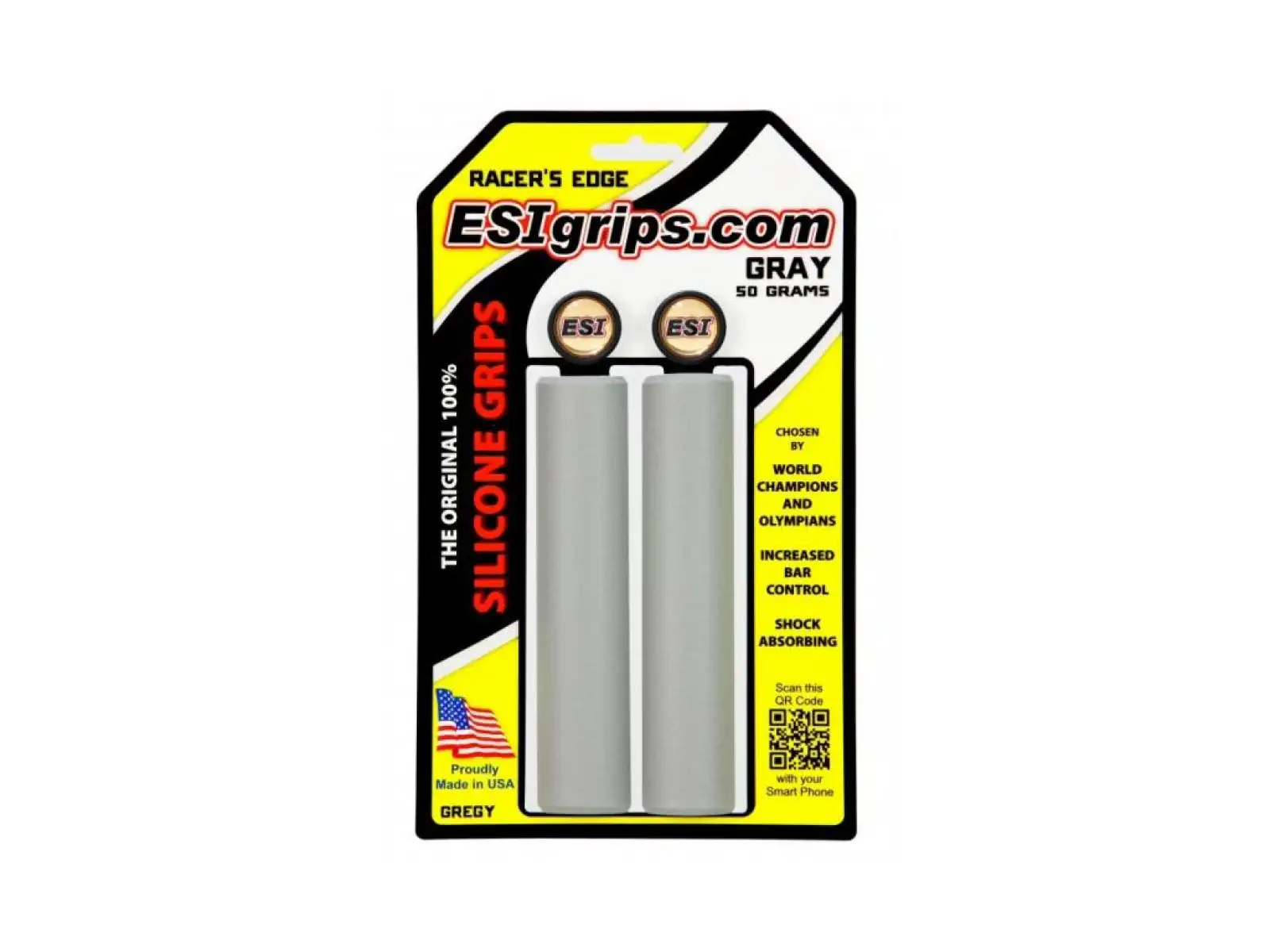 ESI Racers Edge gripy Gray