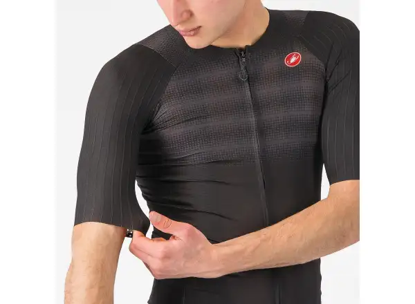Castelli Aero Race 8S pánský dres krátký rukáv Black