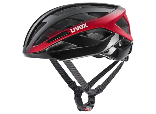 Uvex I-volute přilba Black/Red Matt