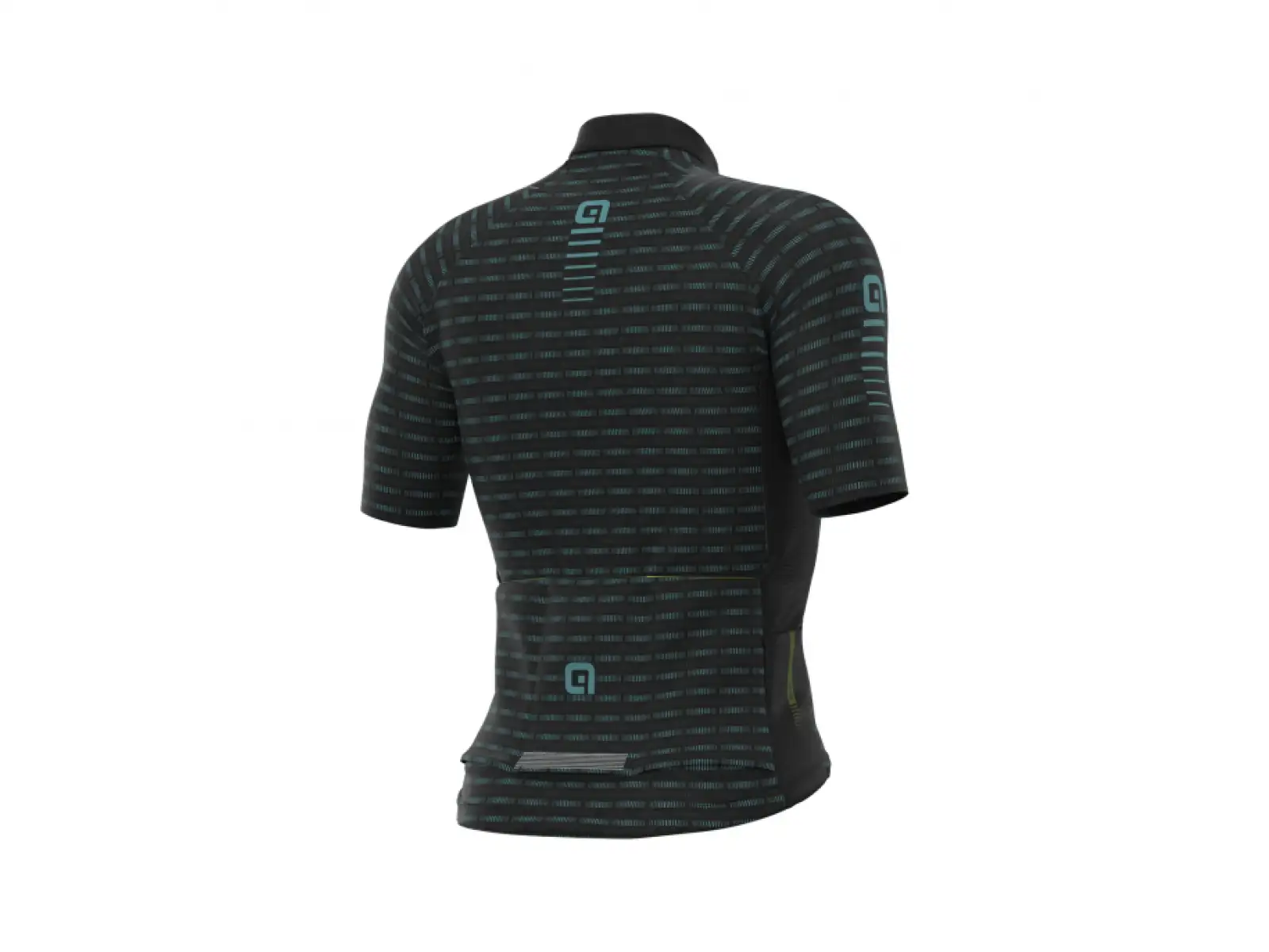 ALÉ GRAPHICS pánský dres krátký rukáv black/turquoise