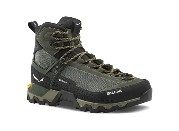 Salewa Mountain Trainer 3 Tech Mid GTX pánské turistické boty Faded Green/Forest Night