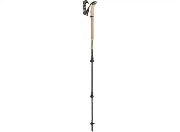 Leki Sherpa trekingové hole Dark Anthracite/Neon/Yellow vel. 110-145 cm