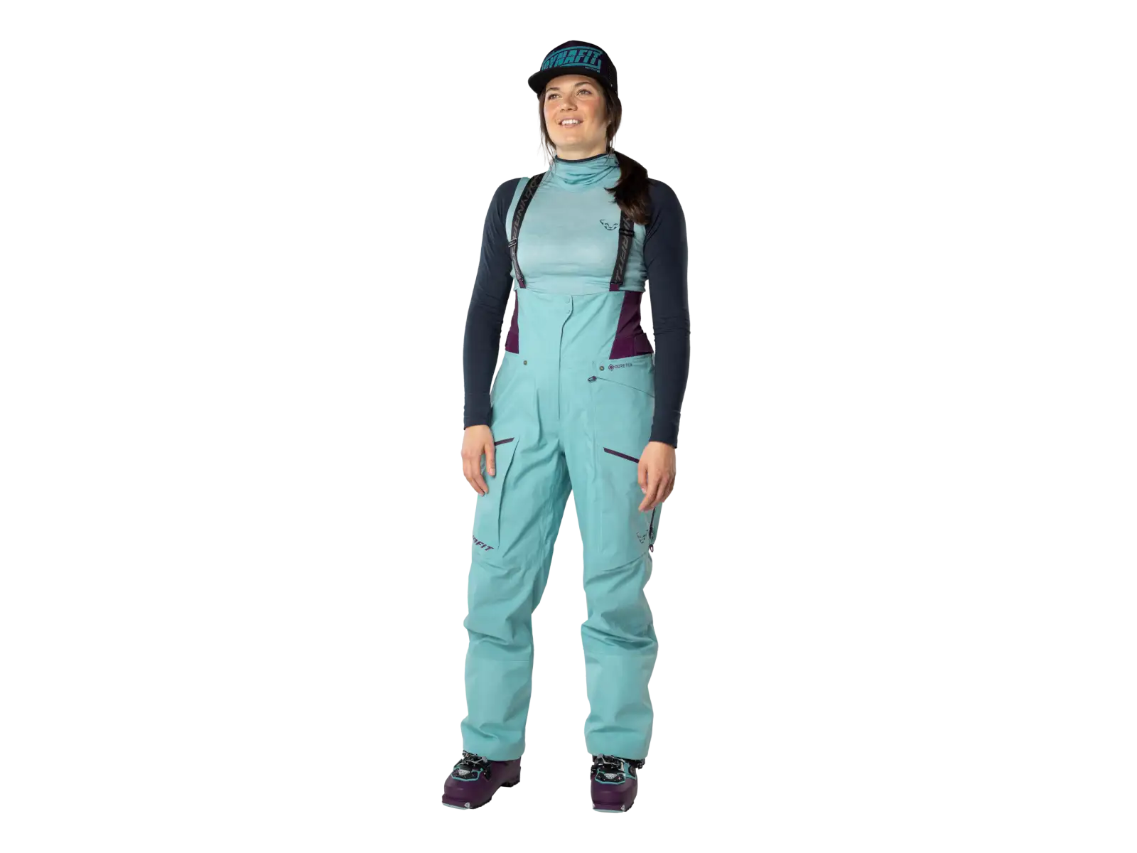 Dynafit Tigard Gore-Tex dámské zimní kalhoty Marine Blue