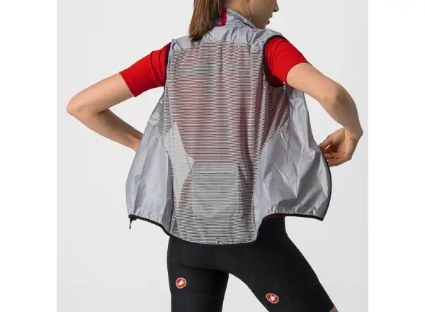 Castelli Aria dámská vesta Silver Gray