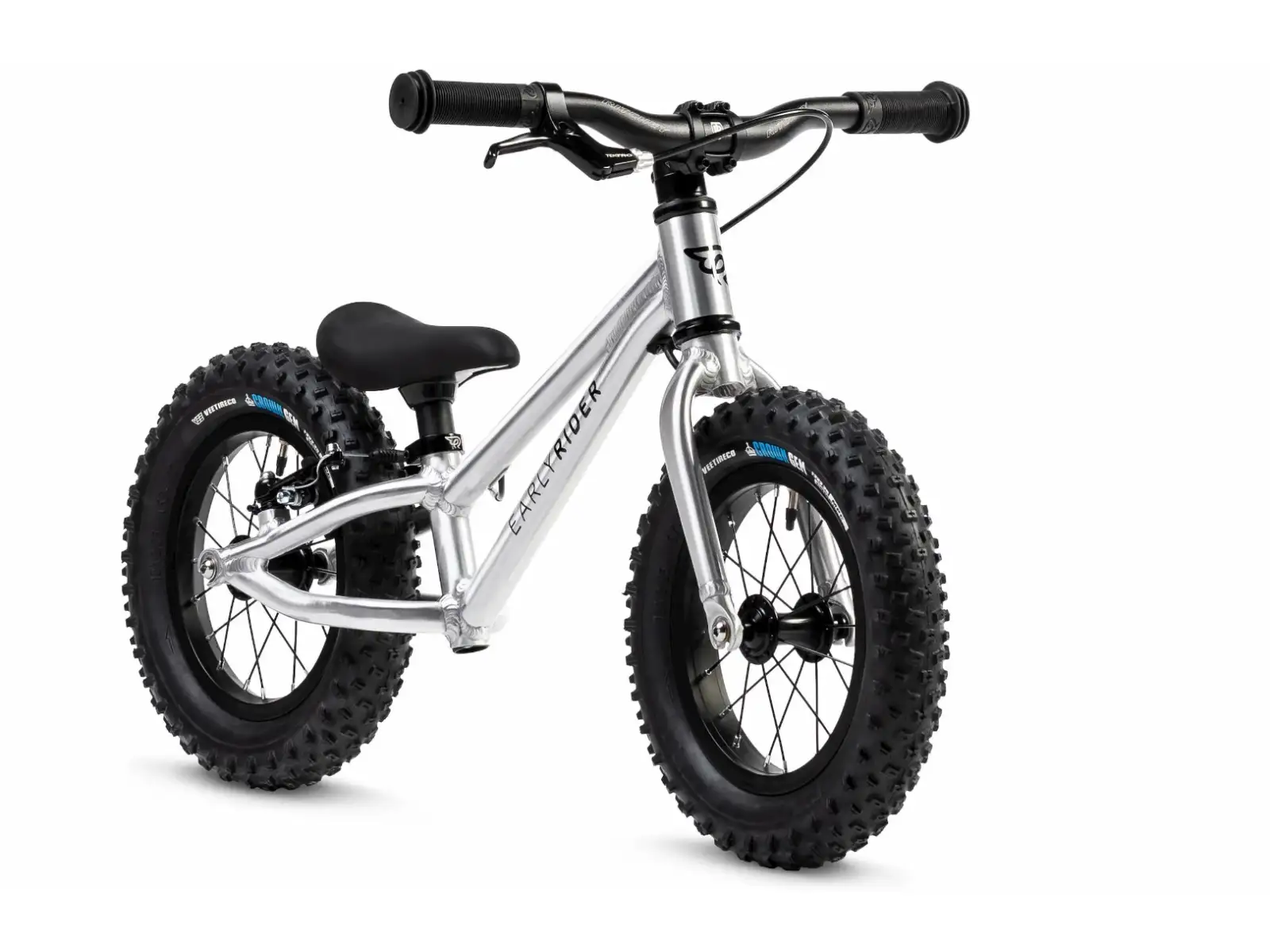 Early Rider Big Foot 12 dětské odrážedlo Brushed Aluminium