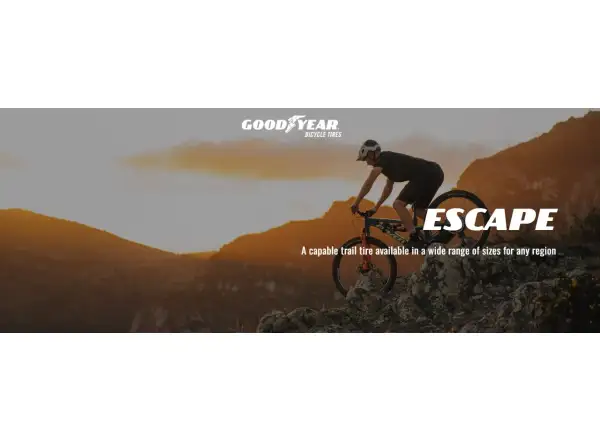 Goodyear Escape Ultimate Tubeless Complete 27,5x2,60" MTB plášť kevlar Tan