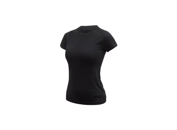 Sensor Merino Active No Logo dámské triko krátký rukáv černá