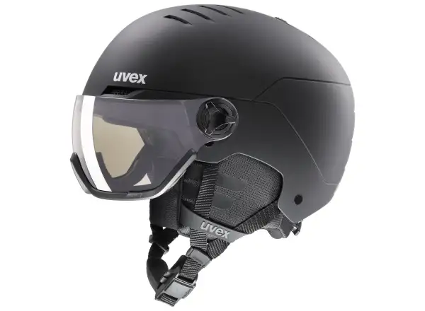 Uvex Wanted Visor PRO V lyžařská helma black matt