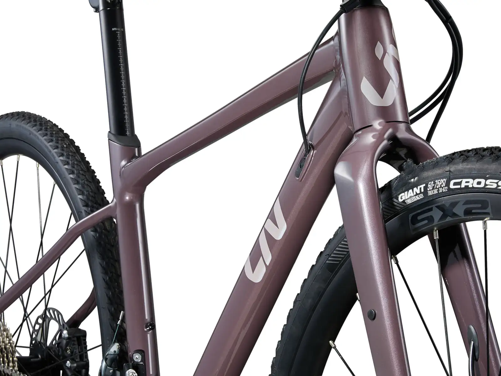 Liv Devote 1 dámské gravel kolo Charcoal Plum
