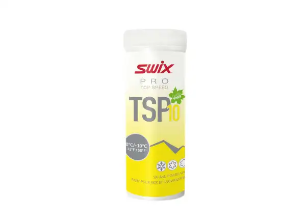 Swix TSP10 Top Speed práškový skluzný vosk