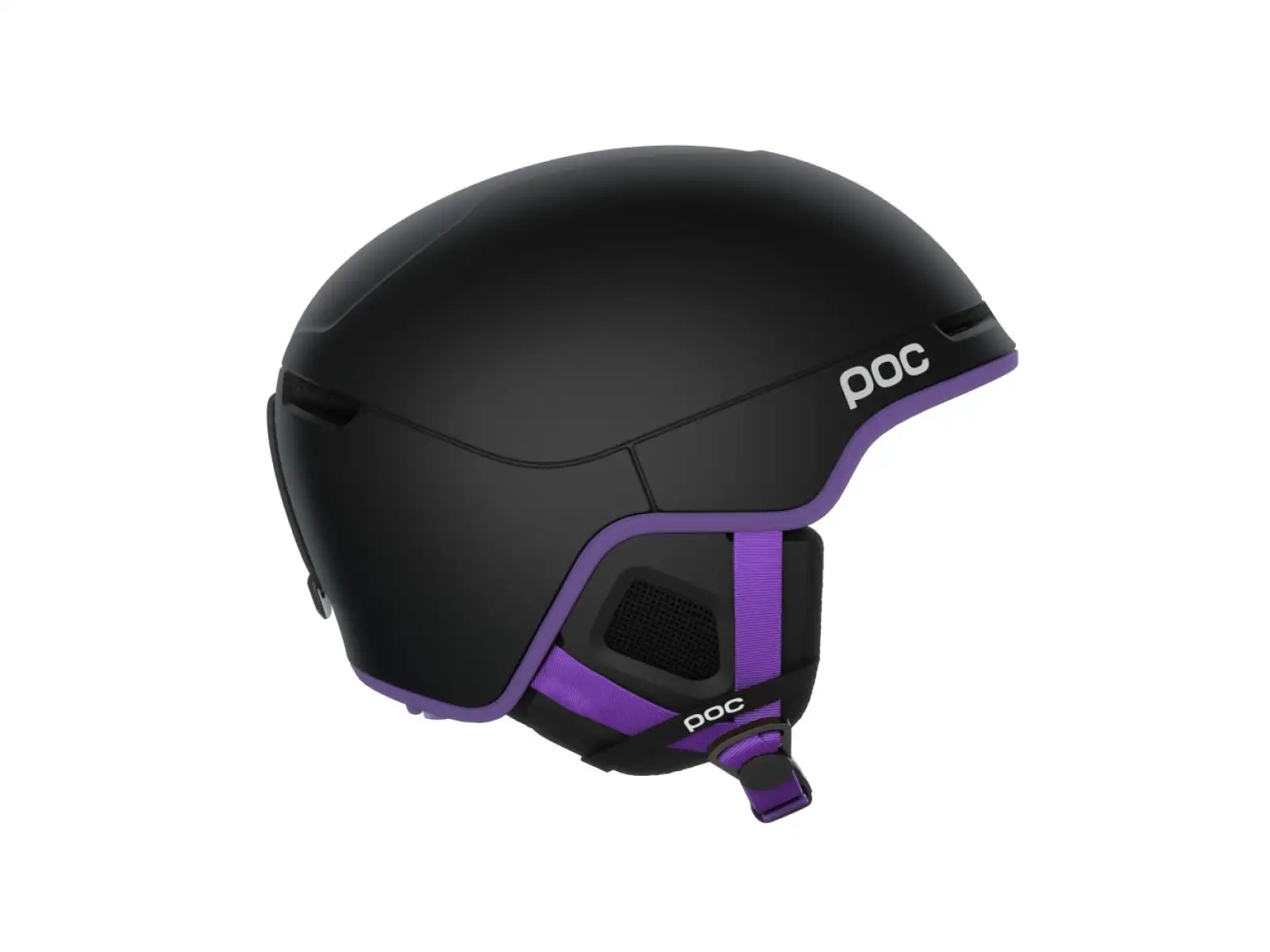 POC Obex Pure lyžařská přilba Uranium Black/Sapphire Purple Matt