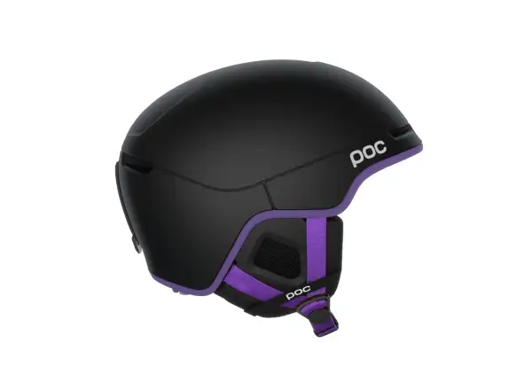 POC Obex Pure lyžařská přilba Uranium Black/Sapphire Purple Matt