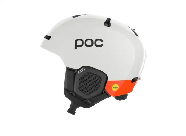 POC Fornix MIPS lyžařská přilba Hydrogen White/Fluorescent Orange