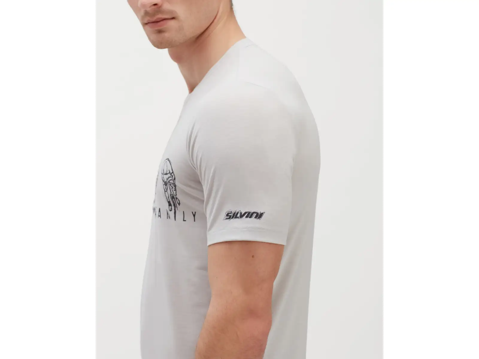Silvini Berici pánský dres krátký rukáv cloud/charcoal