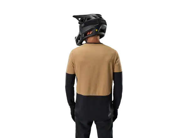 Fox Defend Thermal pánský dres dlouhý rukáv Brown Sugar