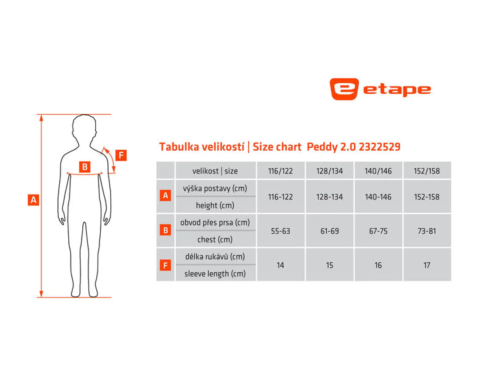 Etape Peddy 2.0 dětský dres krátký rukáv Lila/Růžová